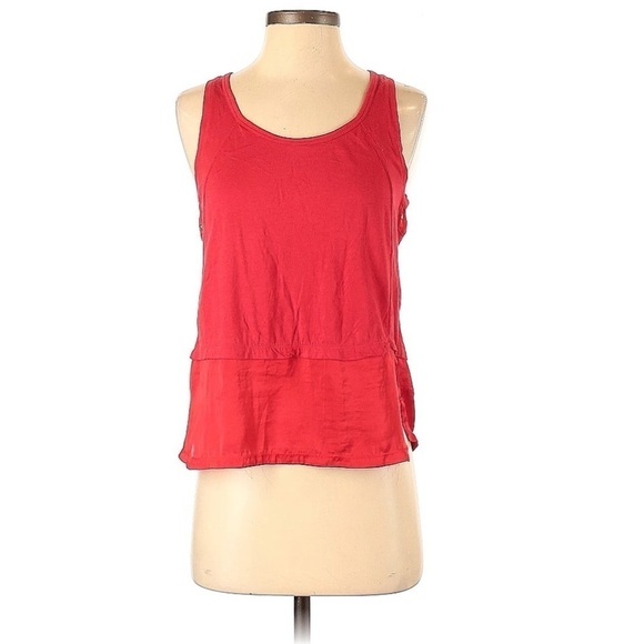 Club Monaco Sleeveless Blouse Sheer bottom | SIZE XS - Picture 1 of 10